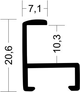 Nielsen 11 hopea matta 