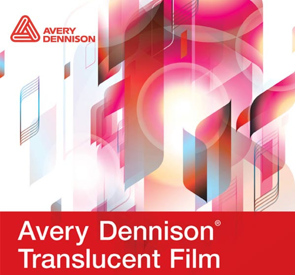 Avery Dennison Translucent 4506 Red