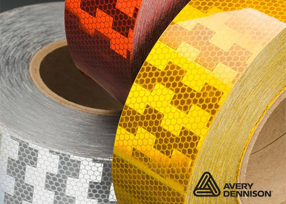 V-6701 YELLOW 50,8mm X 50M CONSPICUITY TAPE