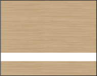 *Satins 1,6mm Beige/White 610 X 1238 mm