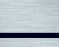*St.Metal 1,6mm Br.Silver/Black 610 X 1238 mm