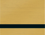 Laserlights 0,1mm Br.Brass/Black 305 X 610 mm