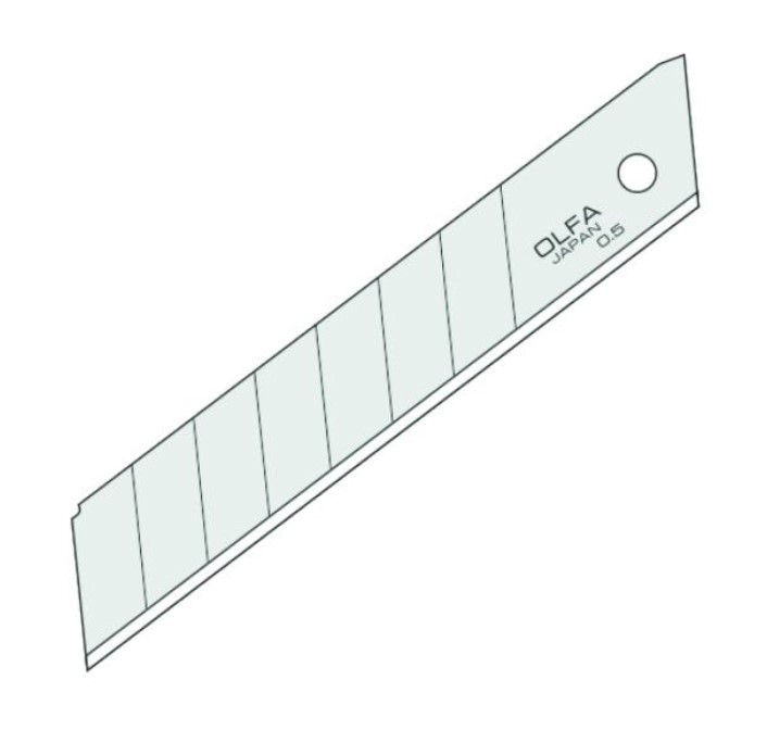 OLFA 18mm Silver Super Sharp 59ast. 10 kpl 