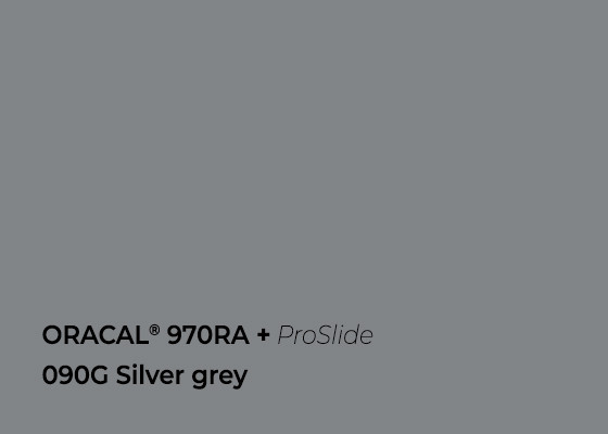 *ORA 970RA+PS090 SilverGrey Met.gl.152cm (25m/rll) 