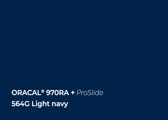 *ORA 970RA+PS 564 Light Navy Gl. 152cm (25m/rll) 