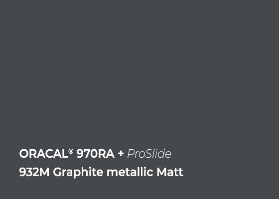 *ORA 970RA+PS 932 Graphite Met.Matt152cm (25m/rll) 