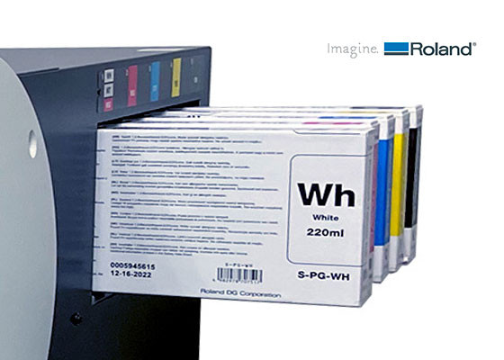 White Pigment DTF Ink 220ml cartridge for BN-20D