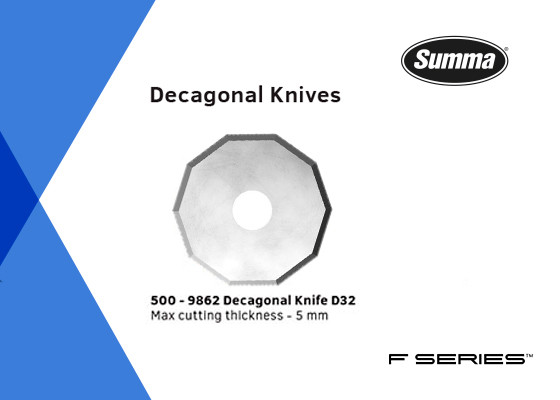 500-9862 Decagnonal Knife D32 for Summa F