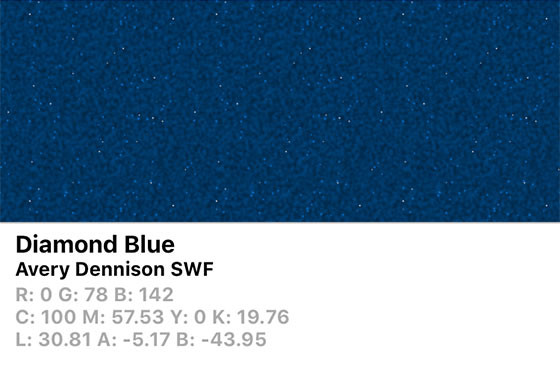 Avery Dennison SWF Diamond Blue