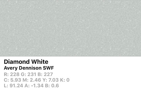 SWF Diamond White 152cm (25m/rll) BD3030001