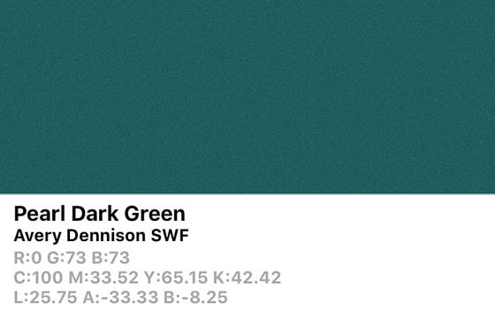 *SWF Pearl Dark Green-O 152cm (25m/rll) BP2340001