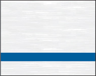 *Satins 3,2mm White/Blue/White 610 X 1238 mm