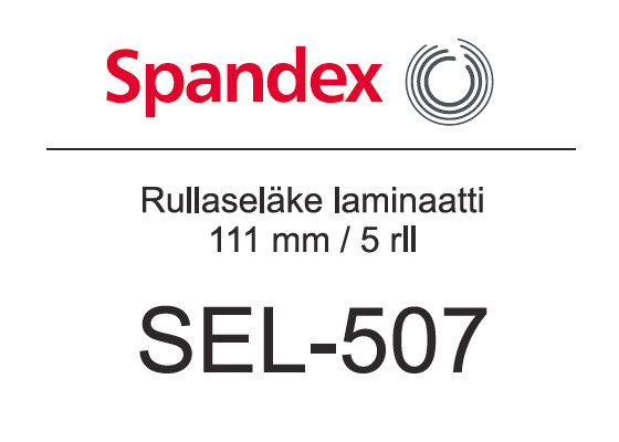 Rullaseläke laminaatti 111mm 5rll 