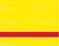 *Satins 1,6mm Yellow/Red 610 X 1238 mm