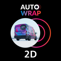 AUTO Wrap 2D Laminate clear matt