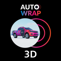 AUTO Wrap 3D laminate, clear matt