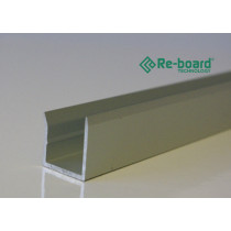 Re-Board alumiini U-lista 16mm levylle 3,2 m tanko