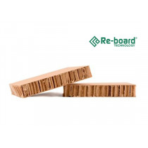 Re-Board Brown 16mm 160 x 320 cm ruskea