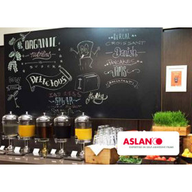 ASLAN C 61 BLACK 125 cm (25m/rll) BLACK BOARD FILM