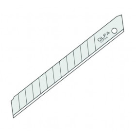 OLFA AB-50S 9mm 50pcs Stainless Steel 59ast. 50 kpl