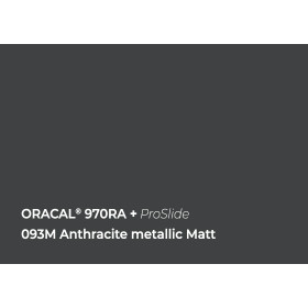 *ORA 970RA+PS 093 Anthracit Met.Mat152cm (25m/rll)