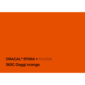 *ORA 970RA+PS 363 Daggi Orange Gl. 152cm (25m/rll)
