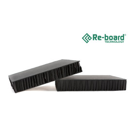 *Re-Board Premium Black 16mm 160 x 320 cm Black Core