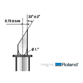 ROLAND ZEC-U3075 32 ast. 0,75mm offset