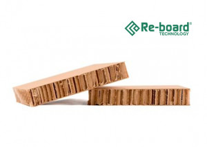 Re-Board Brown 16mm 160 x 320 cm ruskea