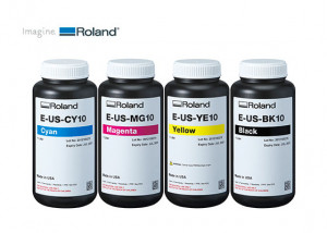 Ink Bottle Yellow 1L for Roland EU-1000MF LED-UV