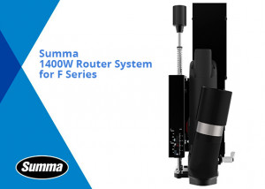 1400 W Router for Summa F Series