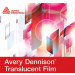 Avery Dennison Translucent 4506 Red