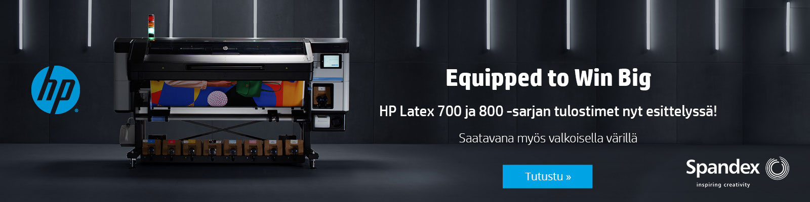 UUTTA! HP Latex 700 ja 800 -suurkuvatulostimet