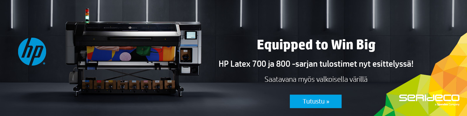 HP Latex 700 ja 800 -sarja monipuoliseen suurkuvatuotantoon