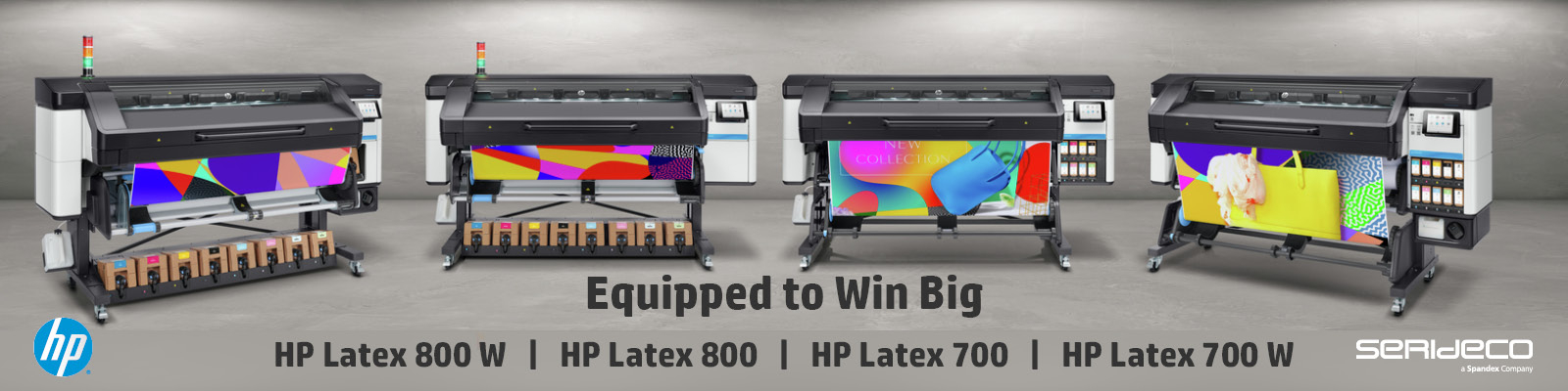 HP Latex 700 ja 800 -sarja monipuoliseen suurkuvatuotantoon