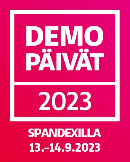 Tervetuloa Spandexin Demopäiville 13.–14.9.2023!