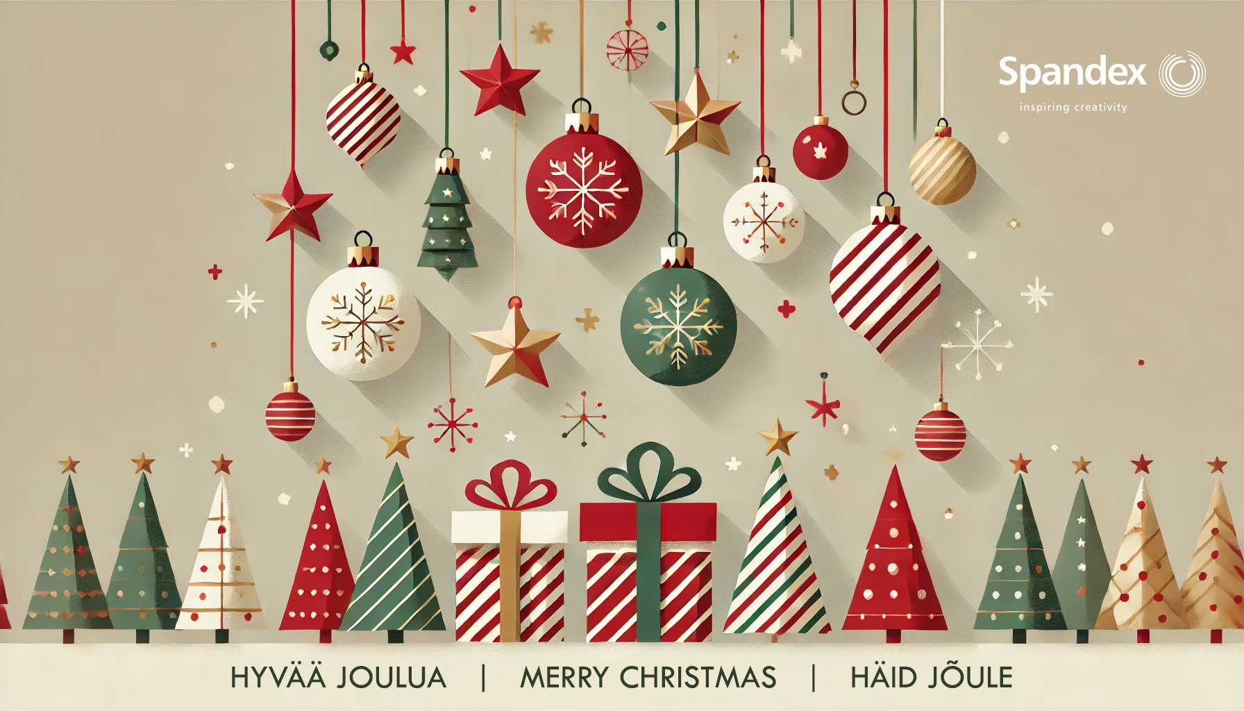 Hyvää joulua Spandexista